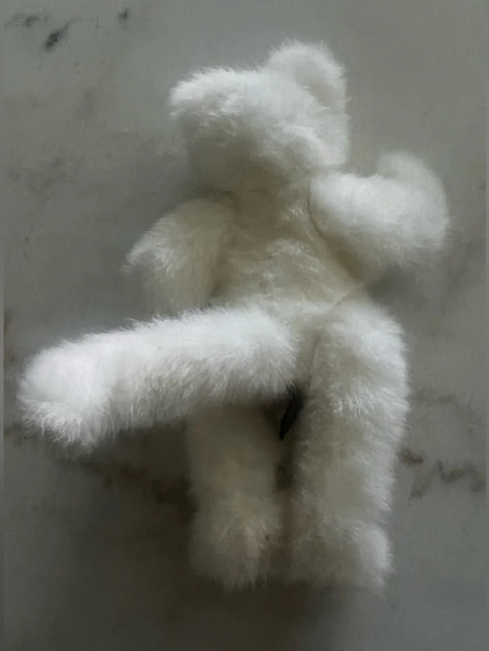 TY Attic Treasures Cat Katrina Kitty White Jointed 8